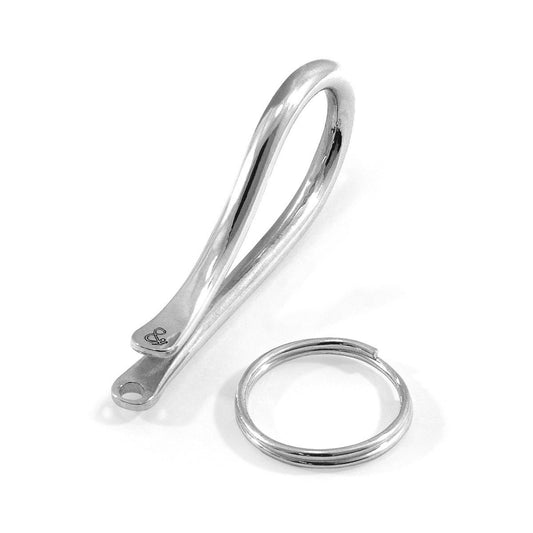 Byron Everyday Carry Silver Keyring