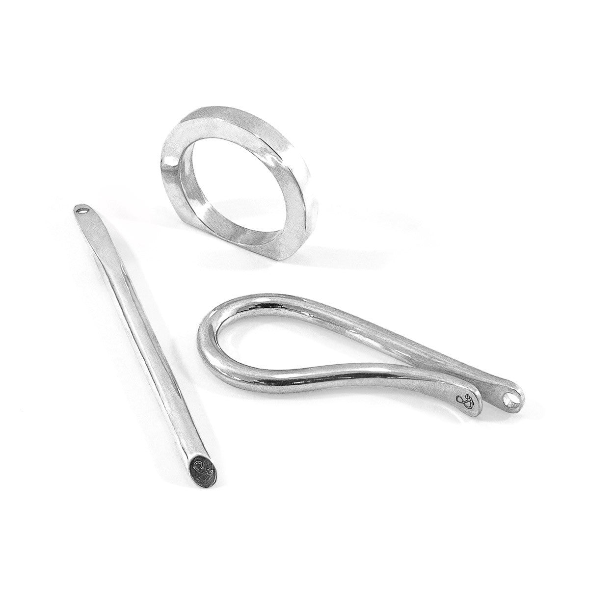 Byron Everyday Carry Silver Keyring