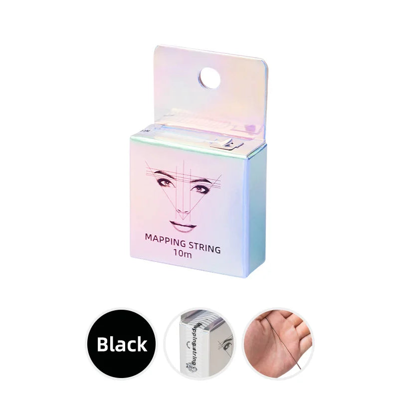10m Eyebrow Mapping Thread Pre-Inked Microblading PMU Marker String