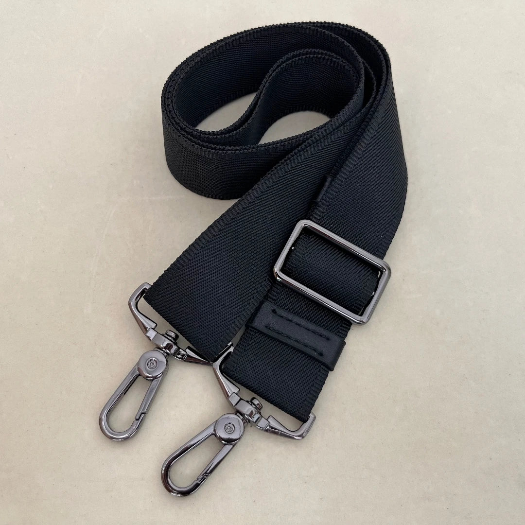 38mm Heavy-Duty Nylon Shoulder Strap 30kg Hook for Men Bags & Briefcases
